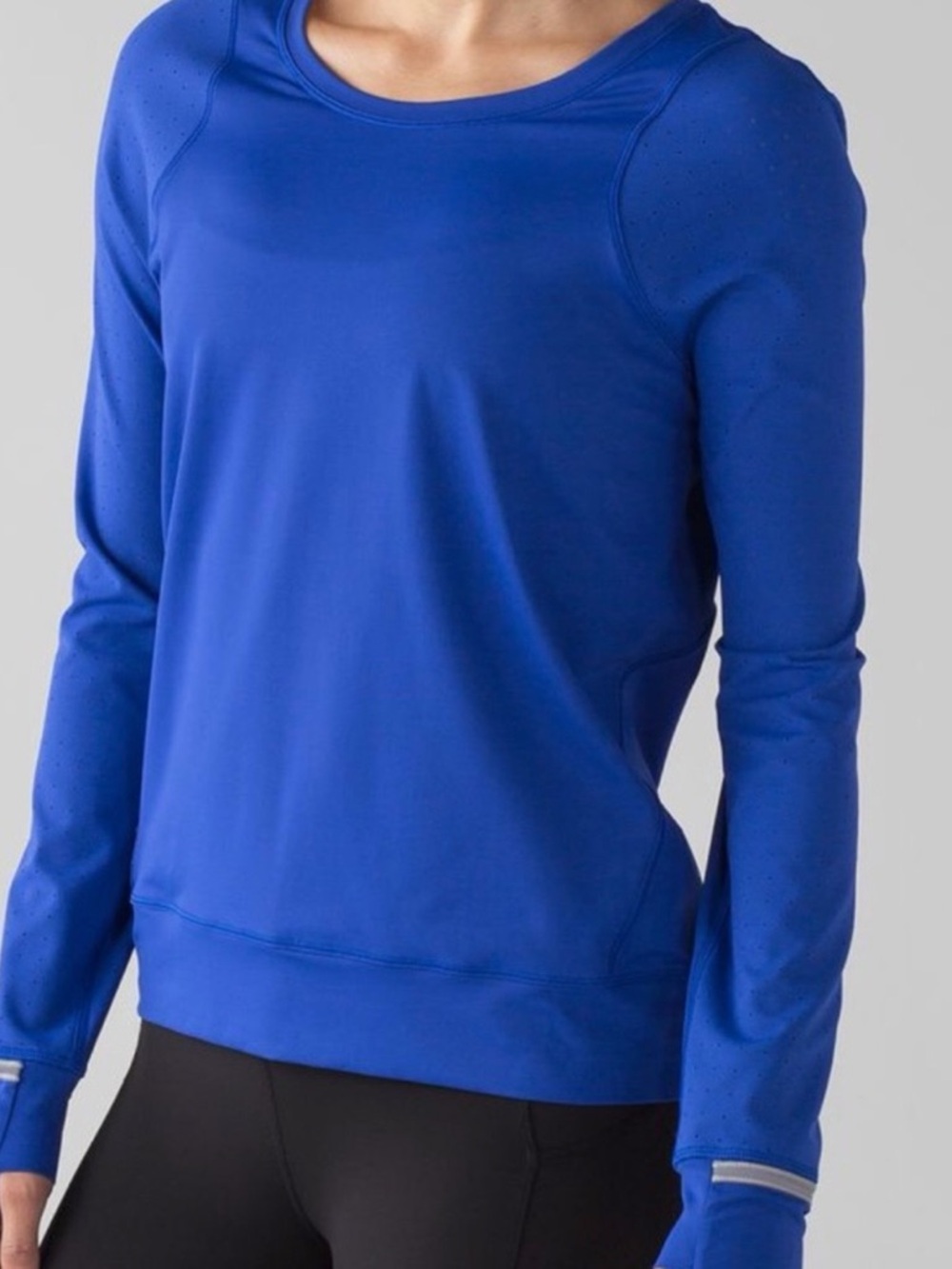 Lululemon Mind Over Miles Luxtreme BLUE AFRO